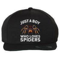 Cute Spider Web Tarantula Arachnid Wool Snapback Cap