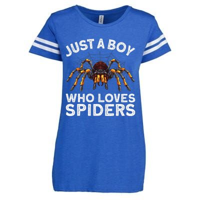 Cute Spider Web Tarantula Arachnid Enza Ladies Jersey Football T-Shirt