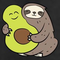 Cute Sloth With Avocado Vegan Cute Sloth Avocado Gift Cool Comfort Performance Bucket Hat