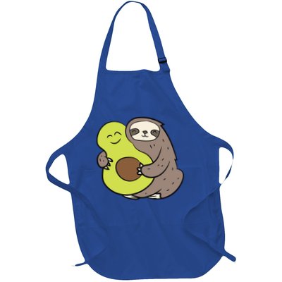 Cute Sloth With Avocado Vegan Cute Sloth Avocado Gift Apron
