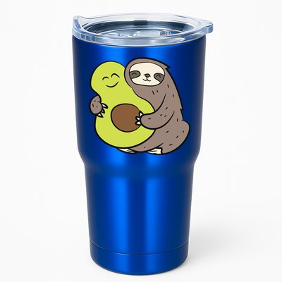 Cute Sloth With Avocado Vegan Cute Sloth Avocado Gift Tumbler