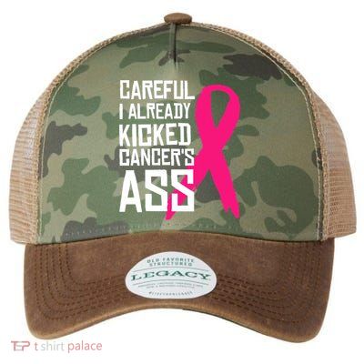 Careful Survivor Warrior Funny Breast Cancer Awareness Great Gift Legacy Tie Dye Trucker Hat
