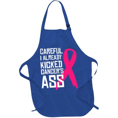 Careful Survivor Warrior Funny Breast Cancer Awareness Great Gift Apron