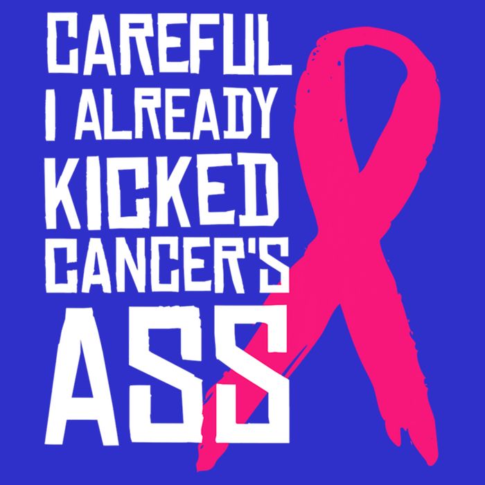 Careful Survivor Warrior Funny Breast Cancer Awareness Great Gift Tall T-Shirt