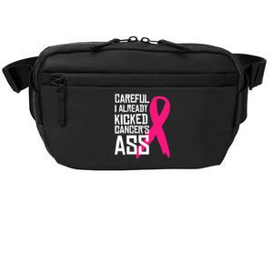 Careful Survivor Warrior Funny Breast Cancer Awareness Great Gift Crossbody Pack