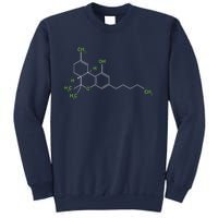 Cannabis Shirts Weed Pot Molecule THC Marijuana Stoner Gift Sweatshirt