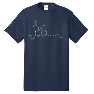 Cannabis Shirts Weed Pot Molecule THC Marijuana Stoner Gift Tall T-Shirt