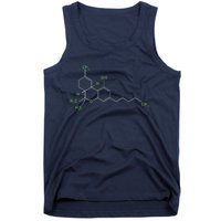 Cannabis Shirts Weed Pot Molecule THC Marijuana Stoner Gift Tank Top