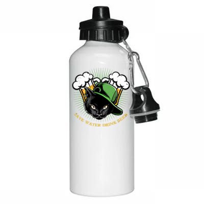 Cool Save Water Beer Gift Aluminum Water Bottle 