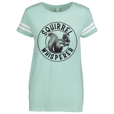 Cute Squirrel Whisperer Enza Ladies Jersey Football T-Shirt