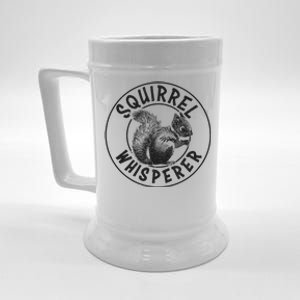 Cute Squirrel Whisperer Beer Stein