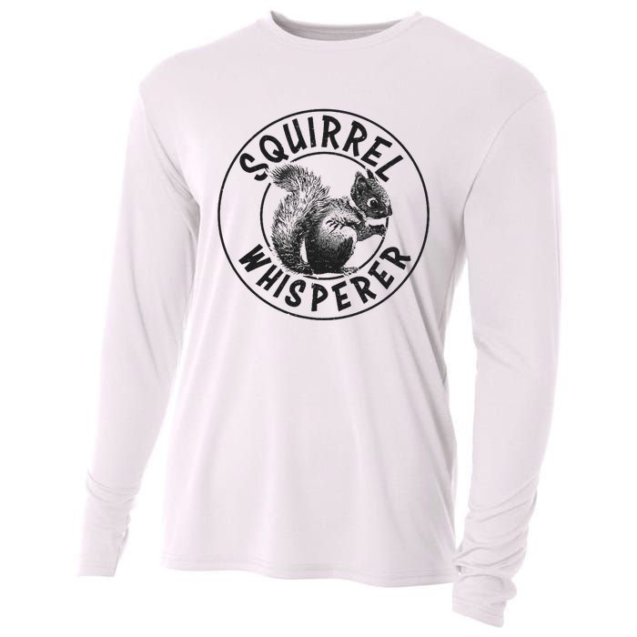 Cute Squirrel Whisperer Cooling Performance Long Sleeve Crew