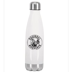 Cute Squirrel Whisperer Stainless Steel Insulated Water Bottle