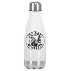 Cute Squirrel Whisperer Stainless Steel Insulated Water Bottle