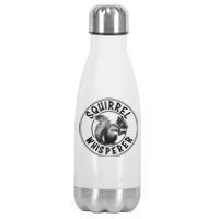 Cute Squirrel Whisperer Stainless Steel Insulated Water Bottle