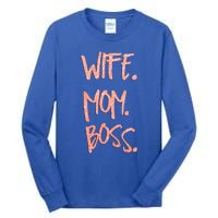 Cute Sexy Wife Mom Boss 'S Gift Tall Long Sleeve T-Shirt