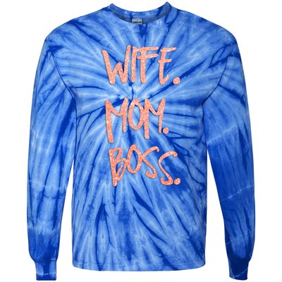 Cute Sexy Wife Mom Boss 'S Gift Tie-Dye Long Sleeve Shirt