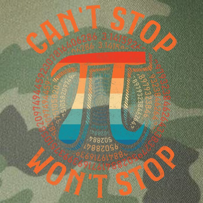 CAN'T STOP WON'T STOP PI DAY 3 Legacy Tie Dye Trucker Hat