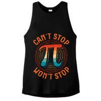 CAN'T STOP WON'T STOP PI DAY 3 Ladies PosiCharge Tri-Blend Wicking Tank
