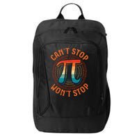CAN'T STOP WON'T STOP PI DAY 3 City Backpack