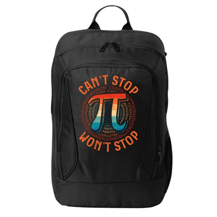 CAN'T STOP WON'T STOP PI DAY 3 City Backpack