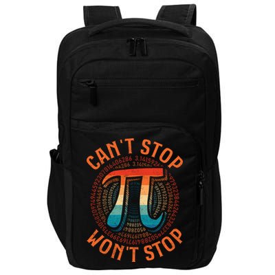 CAN'T STOP WON'T STOP PI DAY 3 Impact Tech Backpack