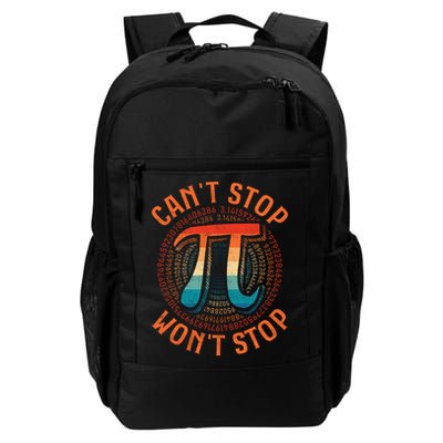CAN'T STOP WON'T STOP PI DAY 3 Backpack