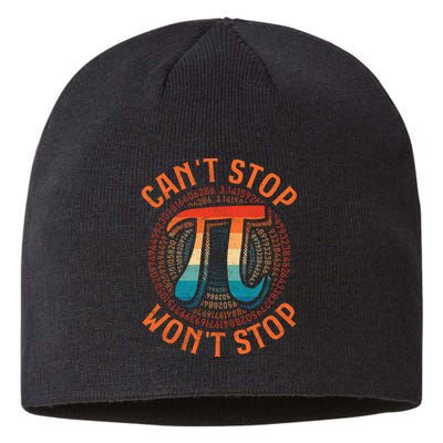 CAN'T STOP WON'T STOP PI DAY 3 Sustainable Beanie