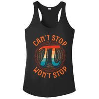 CAN'T STOP WON'T STOP PI DAY 3 Ladies PosiCharge Competitor Racerback Tank