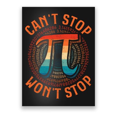 CAN'T STOP WON'T STOP PI DAY 3 Poster