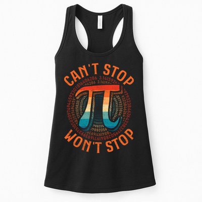 CAN'T STOP WON'T STOP PI DAY 3 Womens Tank Top