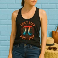 CAN'T STOP WON'T STOP PI DAY 3 Womens Tank Top