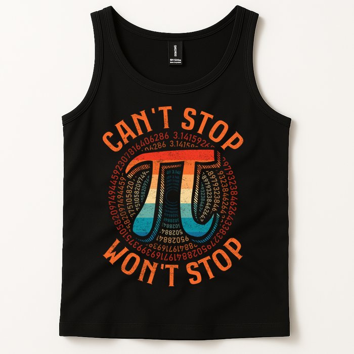 CAN'T STOP WON'T STOP PI DAY 3 Tank Top