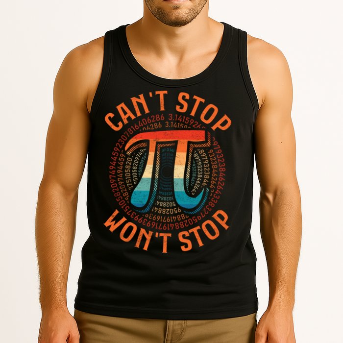 CAN'T STOP WON'T STOP PI DAY 3 Tank Top
