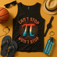 CAN'T STOP WON'T STOP PI DAY 3 Tank Top