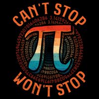 CAN'T STOP WON'T STOP PI DAY 3 Wool Snapback Cap