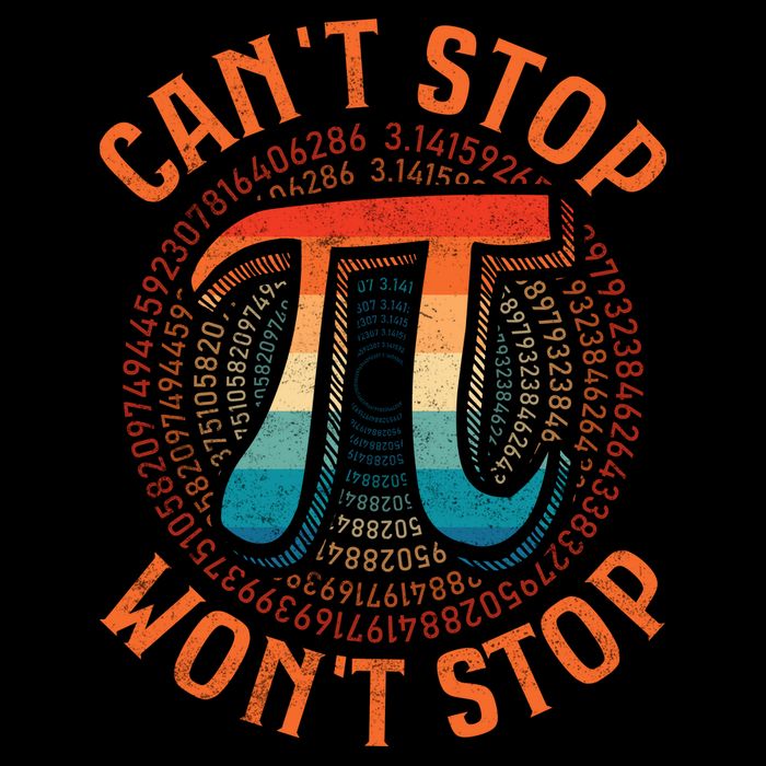 CAN'T STOP WON'T STOP PI DAY 3 Wool Snapback Cap