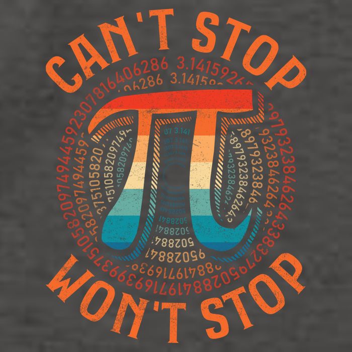 CAN'T STOP WON'T STOP PI DAY 3 Vector Backpack