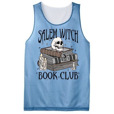 Cool Salem Witch Book Club Book Lovers Spooky Halloween Gift Mesh Reversible Basketball Jersey Tank