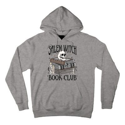 Cool Salem Witch Book Club Book Lovers Spooky Halloween Gift Tall Hoodie