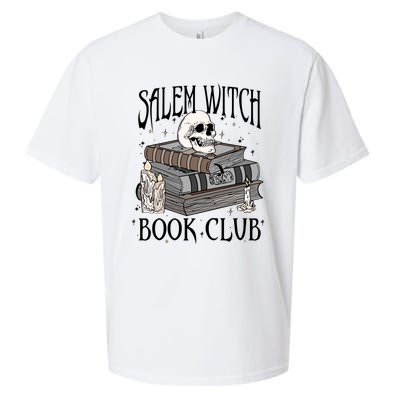 Cool Salem Witch Book Club Book Lovers Spooky Halloween Gift Sueded Cloud Jersey T-Shirt