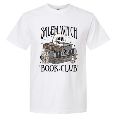 Cool Salem Witch Book Club Book Lovers Spooky Halloween Gift Garment-Dyed Heavyweight T-Shirt