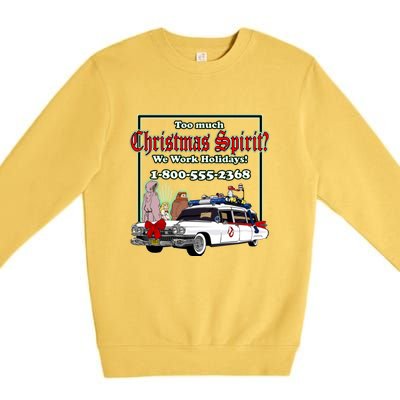 Christmas Shirt Who You Gonna Carol Shirt Premium Crewneck Sweatshirt