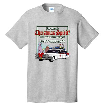 Christmas Shirt Who You Gonna Carol Shirt Tall T-Shirt