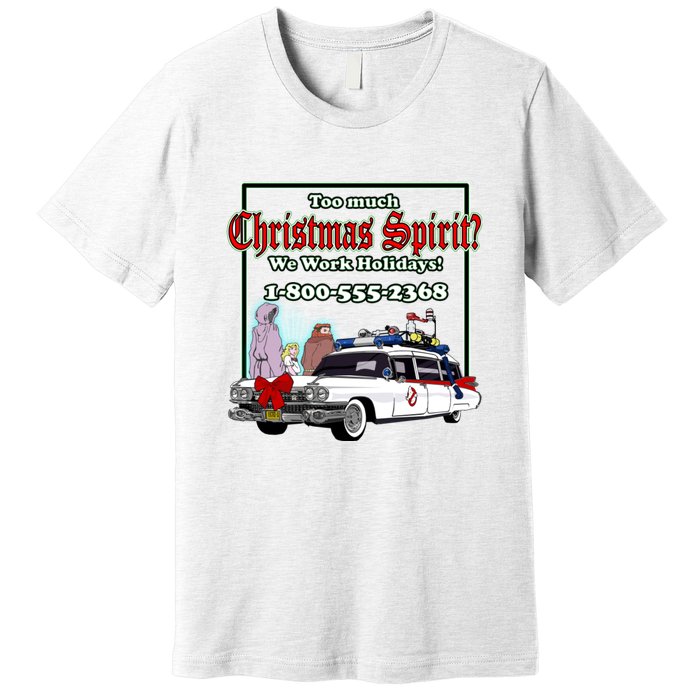 Christmas Shirt Who You Gonna Carol Shirt Premium T-Shirt