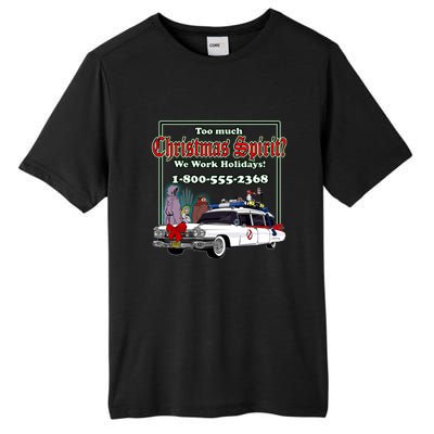 Christmas Shirt Who You Gonna Carol Shirt Tall Fusion ChromaSoft Performance T-Shirt