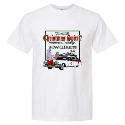 Christmas Shirt Who You Gonna Carol Shirt Garment-Dyed Heavyweight T-Shirt