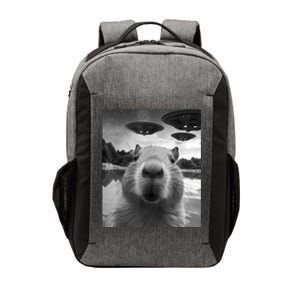 Capybara Selfie With Ufos Weird Vector Backpack