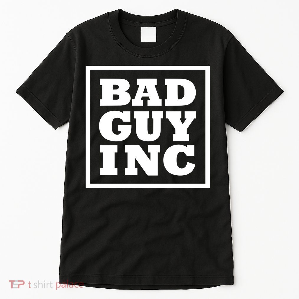 Chael Sonnen Wearing Bad Guy Inc Tall T-Shirt