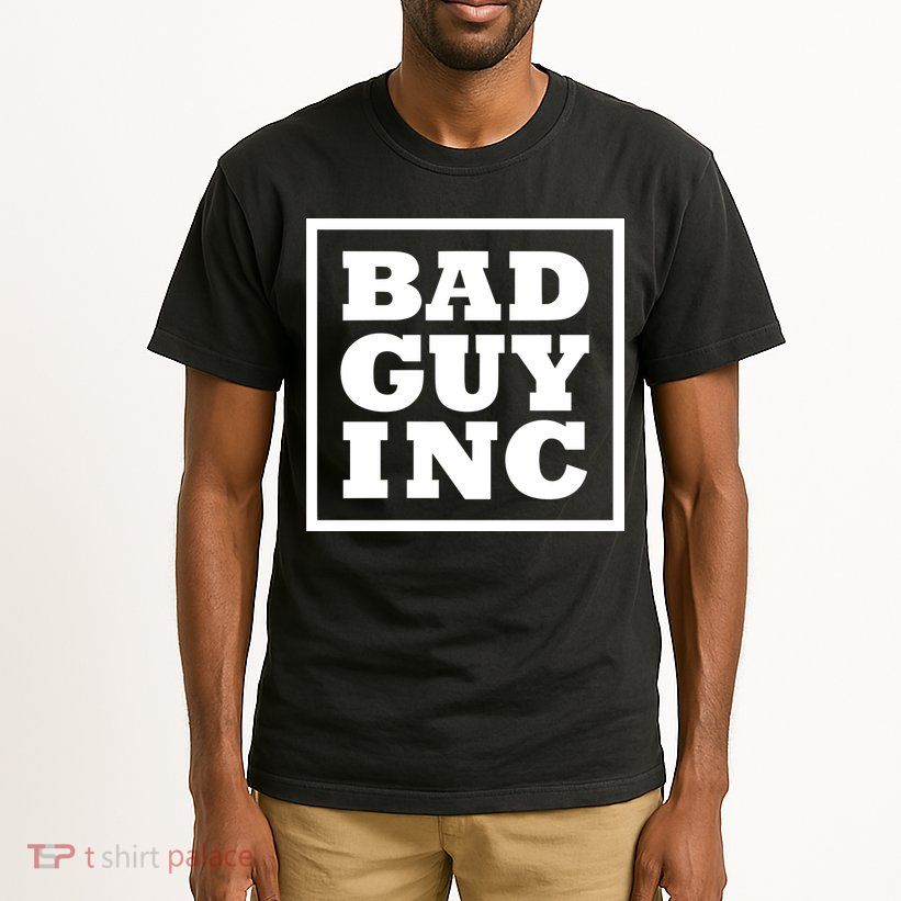 Chael Sonnen Wearing Bad Guy Inc Tall T-Shirt